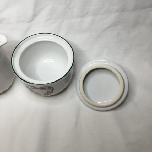 Corelle Dining Vintage Corelle Callaway Ivy Holiday Creamer Sugar